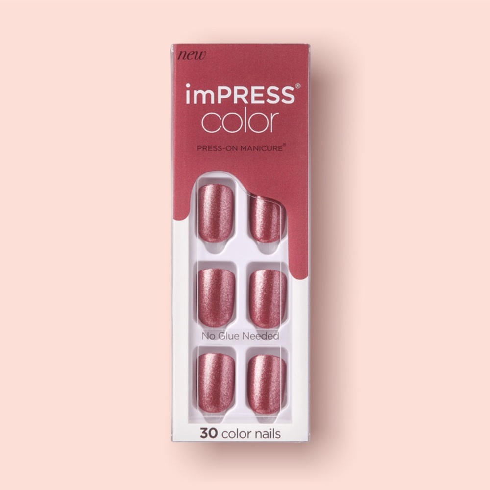 ImPRESS Color Press-on Manicure - Peanut Pink